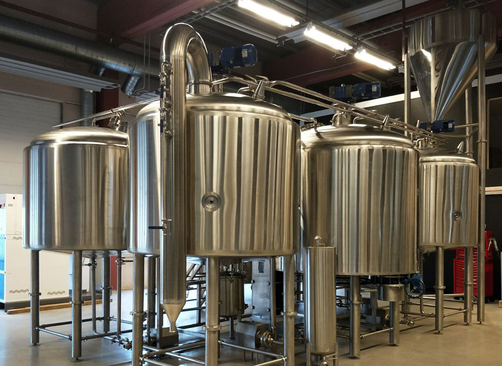 Optimal brewery equipment factory designing